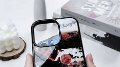 Cool Cowboy Cowgirl Horse Cell Phone Case, Hippie Western iPhone 13 Mini Case, Non-Slip Design and Shock Absorption, Soft Silica Gel Frame Country Phone Case for Teen Girls, Boys, Women and Men