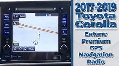 2017-2019 Toyota Corolla - Factory Entune GPS Navigation Radio Upgrade - Easy Plug & Play Install!