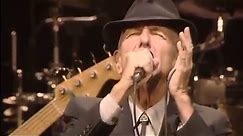 Leonard Cohen "Hallelujah" from the "Songs from the Road" DVD.