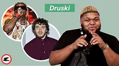 Druski Talks Jack Harlow, Down South Rappers & Gold Chains | In or Out | Esquire