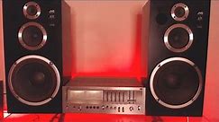 JVC JA-S44 (1979)STEREO INTEGRATED AMP VS S-77 JVC SPEAKERS (1980)MUSIC STREAM