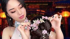 [ASMR] Chinese New Year Hair Styling