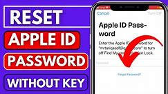 How To Reset Apple Id Password Without Recovery Key 2024|How To See Apple ID Password If You Forgot