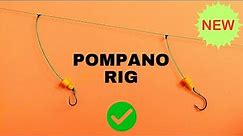 How to Tie A Pompano Rig for Saltwater Fishing | Surf Fishing Rigs