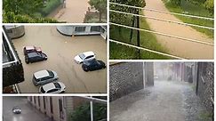 Maltempo, violenti temporali in Piemonte: allagamenti a Canelli, grandine e blackout ad Alessandria | FOTO e VIDEO