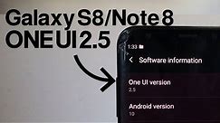 How to Install One UI 2.5 on Galaxy S8/S8+/Note8
