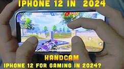 Iphone 12 in 2024 for gaming? | Iphone 12 pubg / Bgmi gameplay in 2024 | Iphone 12 Handcam gameplay