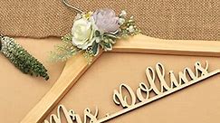 Bride hanger, wedding hanger, wood engraving,personalized bride hanger, lady hanger, custom hanger, honor maid, bridesmaid, The doctor hangers，Gift-giving hangers