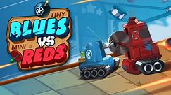 Tiny Blues Vs Mini Reds Gameplay Android