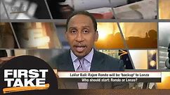 Stephen A. Smith explains why Lonzo Ball might be on the way out of Lakers | First Take | ESPN