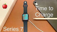 Time to Charge: Apple Watch Series 7