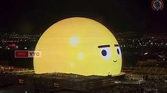 Las Vegas $2.3BN Mega Sphere NEW! World's Largest LED Sphere Lights Up for 1st Time