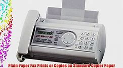 Sharp UX-P200 Plain Paper Fax with ez Navigation 50 Sheet Paper Tray - video Dailymotion