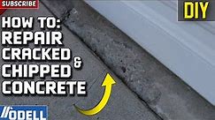 How to Fix and Repair Cracked and Chipped Concrete