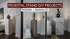 Making Pedestal Stands - DIY Projects On Budget (columns, plinths, display pedestals)