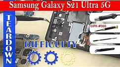 Samsung Galaxy S21 Ultra 5G SM-G998 📱 Teardown Take apart Tutorial