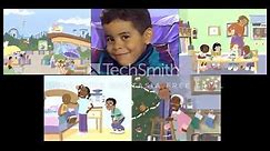 All 5 Little Bill VHS's At Once in 10 Minute