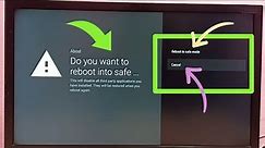 Android TV : How to TURN OFF or EXIT From Safe Mode | 4 Methods