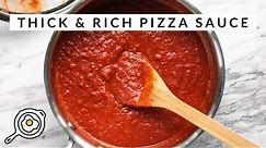Thick and Rich Homemade Pizza Sauce