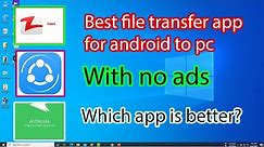 How to transfer files from android to pc with wifi