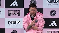 Messi dice que espera jugar en Tokio tras el enojo de los fanáticos en Hong Kong