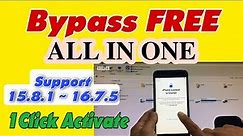 [FREE] Bypass iCloud Hello Screen iOS 15.8.1 ~ 16.7.5 | Support 5SE ~ X #vienthyhG