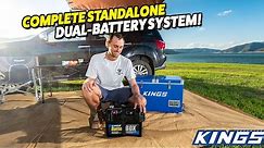 EASIEST DUAL-BATTERY SYSTEM! No soldering required - power your camping fridge, LED lights & more!