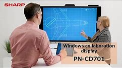 SHARP Windows collaboration display「PN-CD701」ご紹介｜SHARP ビジュアルソリューション