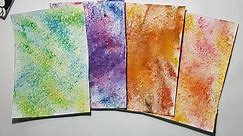How To Make An Easy Background with chalk pastels