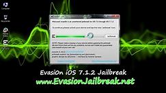 Download Free Evasion Full UNTETHERED iOS 7.1.2 Jailbreak Tool For iPhone 5, iphone 4, iPhone 3GS, i