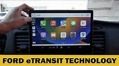 Sync 4 in the Ford eTransit | How to connect a phone, use navigation and more!