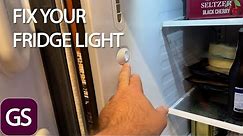 How To Fix A Flickering Or Burned Out LED Refrigerator Light