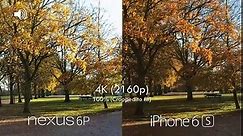 Nexus 6P vs iPhone 6s Camera Test Comparison