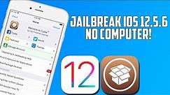 How To Jailbreak iOS 12.5.6 (No Computer/Revokes!) 2023! Get Cydia Or Sileo! iPhone 5s/6, iPad/iPod!