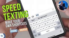 How to create your own text shortcuts on your phone | Kurt the CyberGuy