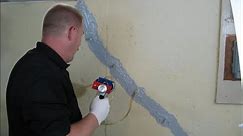 30' Epoxy Concrete Foundation Crack Repair Kit-How To Instructions