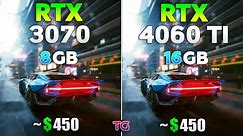 RTX 4060 Ti 16GB vs RTX 3070 8GB - Which is Better?