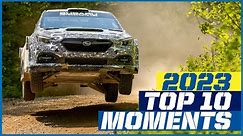 Top 10 Rally Moments 2023 - Subaru Motorsports USA