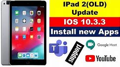 How to download apps on your old iPad or iPhone (iOS 10.3.3 or below) iPad Mini / iPad 1, 2, 3, 4,