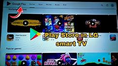 How to install Play Store in LG smart TV!! download Play Store in LG smart TV