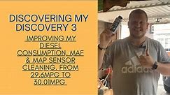 Land Rover Discovery 3, MAF and MAP Sensor Cleaning.