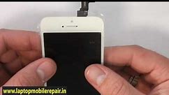 iPhone 5, 5s, and 5c front glass replacement