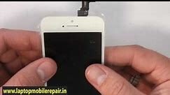 iPhone 5, 5s, and 5c front glass replacement
