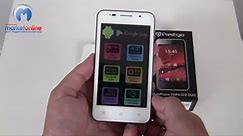 Unboxing smartphone Prestigio MultiPhone 4322 Duo