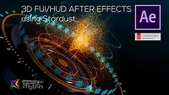 Stardust 3D FUI - After Effects Tutorial