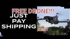 FREE TACTICAL RECON DRONE!!!! Just Pay Shipping! IS IT REAL??????