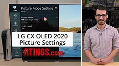 LG CX OLED (2020) - TV Picture Settings