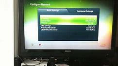 How to Manually Configure Your Xbox Network Settings to get a Static IP Address