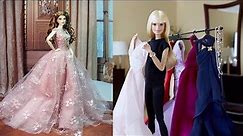 DIY Doll Garment Clothes Rack &Paper Clip Hangers- Easy Barbie Crafts