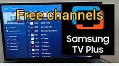 samsung tv plus channels in samsung smart tv || No setup box required || watch tv channels